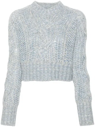 Ermanno Scervino Jersey In Blue