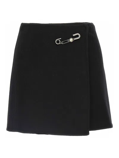 ERMANNO SCERVINO JEWEL PIN SKIRT