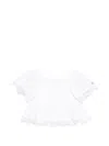 Ermanno Scervino Junior Austin Lace Blouse In Multi
