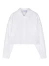 Ermanno Scervino Junior Broderie-anglaise Cotton Shirt In White