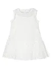 Ermanno Scervino Junior Graphic-print Sleeveless Dress In White