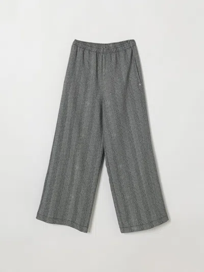 Ermanno Scervino Junior Pants Kids Color Yellow Cream In Gray