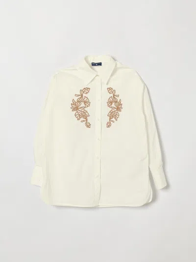 Ermanno Scervino Junior Shirt Kids Color Beige In Gray
