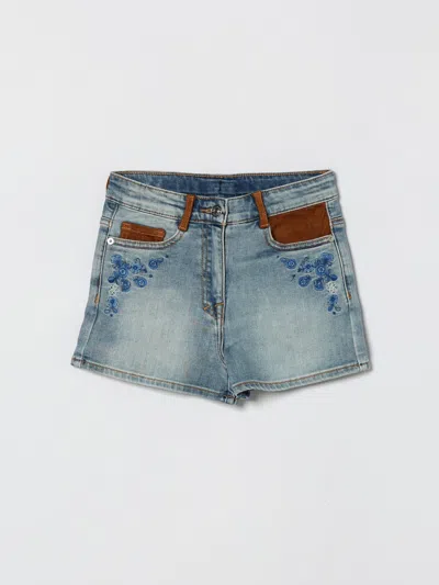 Ermanno Scervino Junior Shorts Kids  In Blue