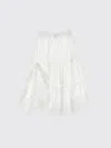 Ermanno Scervino Junior スカート ボーイ カラー ホワイト In White