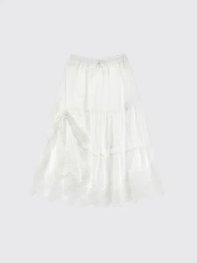 Ermanno Scervino Junior Kids'  スカート ボーイ カラー ホワイト In White