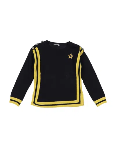 Ermanno Scervino Junior Babies'  Sweaters In Navy Blue