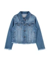 Ermanno Scervino Junior Toddler Girl Denim Outerwear Blue Size 4 Cotton, Elastane, Viscose, Polyamid In Blue