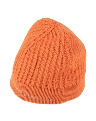 Ermanno Scervino Junior Toddler Girl Hat Orange Size 4 Polyamide, Viscose, Wool, Cashmere In Orange