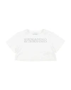 Ermanno Scervino Junior Toddler Girl T-shirt White Size 4 Cotton