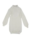 Ermanno Scervino Junior Toddler Girl Turtleneck Cream Size 4 Polyacrylic, Mohair Wool, Polyamide, Po In White