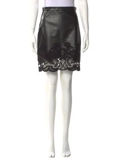Pre-owned Ermanno Scervino Knee-length Skirt In Black