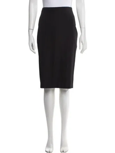 Pre-owned Ermanno Scervino Knee-length Skirt W/ Tags In Black