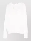 Ermanno Scervino Wool Turtle Neck Sweater In White