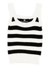 Ermanno Scervino Knit Tank Top In Multi