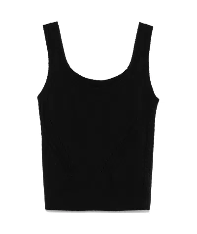 ERMANNO SCERVINO KNITTED TANK TOP