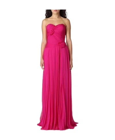 Ermanno Scervino Knot Dress In Pink
