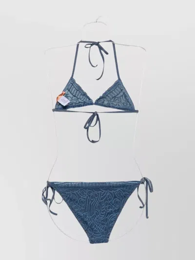 Ermanno Scervino Lace Bikini Set Adjustable Straps