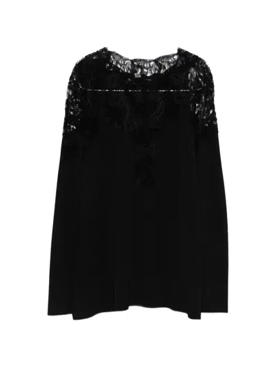 Ermanno Scervino Lace Blouse In Black