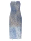 Ermanno Scervino Lace Corset Dress With Embellished Floral Pattern