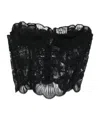 Ermanno Scervino Lace Corset Top In Black