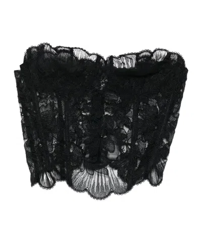 ERMANNO SCERVINO LACE CORSET TOP