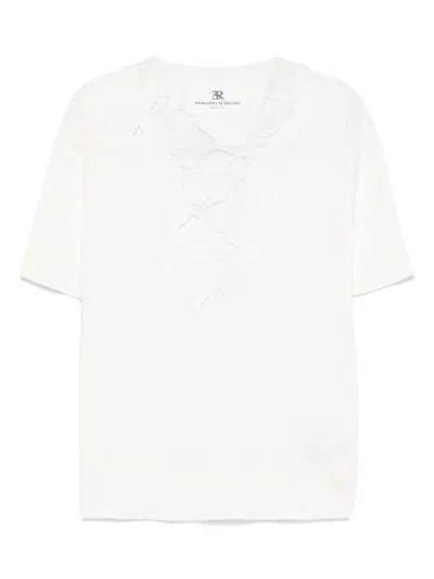 Ermanno Scervino Lace Cotton Top