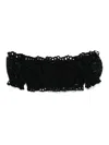 Ermanno Scervino Cotton Blend Off-shoulder Crop Top