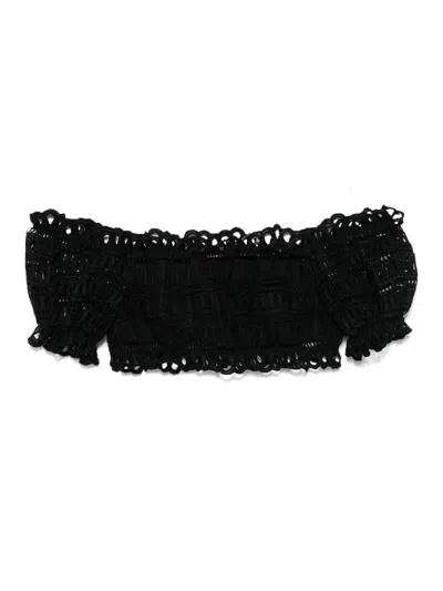 ERMANNO SCERVINO ERMANNO SCERVINO LACE COTTON TOP