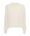 Ermanno Scervino Lace Decorative Sweater In White