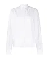 Ermanno Scervino Lace Detail Shirt In White