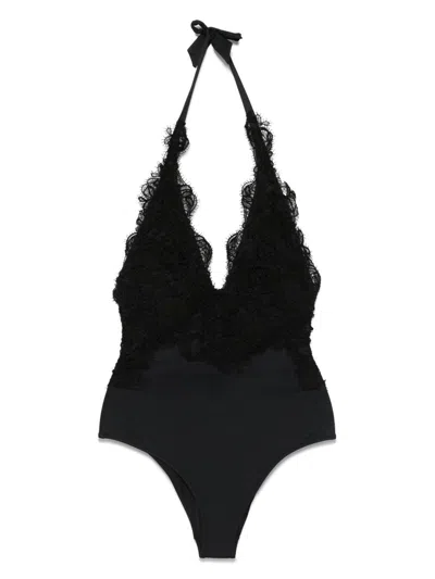 Ermanno Scervino Lace Detail Swimsuit