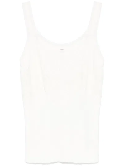 Ermanno Scervino Lace-detail Tank Top In White