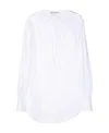 Ermanno Scervino Corded-lace Panelled Shirt In White