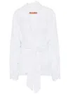 Ermanno Scervino Lace-detailed Blouse In Weiss