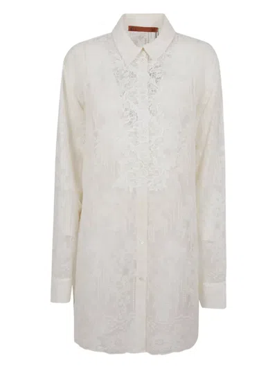 Ermanno Scervino Lace-detailed Shirt