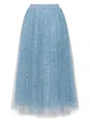 Ermanno Scervino Lace-embroidered Midi Skirt