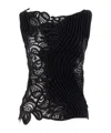 Ermanno Scervino Lace Inlay Wipes The Chest