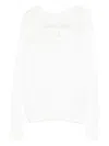 Ermanno Scervino Wool Turtle Neck Sweater In White