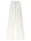 Ermanno Scervino Lace Insert Pants In White