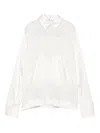 Ermanno Scervino Lace-panel Satin Blouse In White
