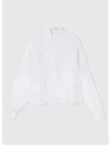 Ermanno Scervino Lace-panelled Shirt In White
