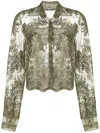 ERMANNO SCERVINO LACE SHIRT