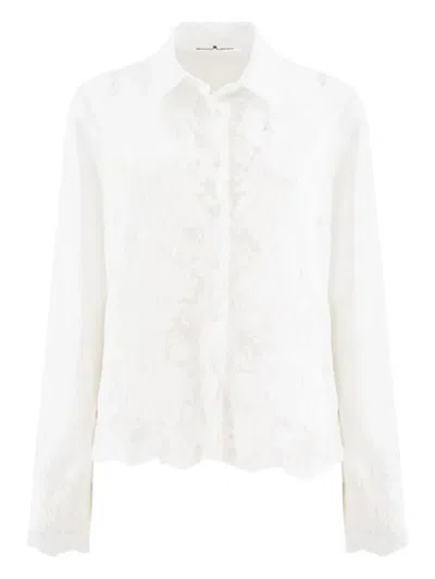 Ermanno Scervino Lace Shirt In White