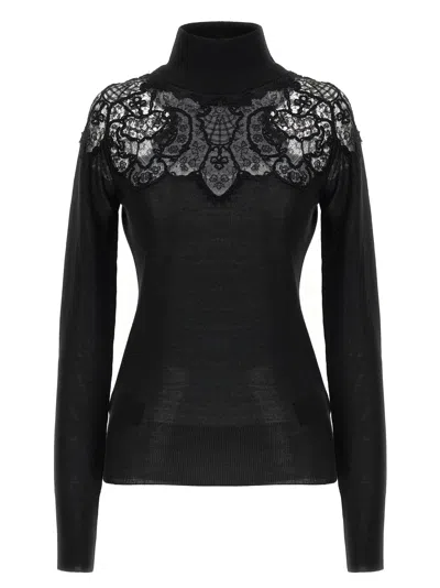 ERMANNO SCERVINO ERMANNO SCERVINO LACE SWEATER