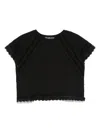 Ermanno Scervino Lace-trim Blouse