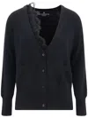 Ermanno Scervino Cardigan In Black