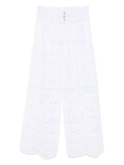 ERMANNO SCERVINO ERMANNO SCERVINO LACE TROUSERS