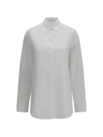 Ermanno Scervino 레이스업 백 셔츠 In White