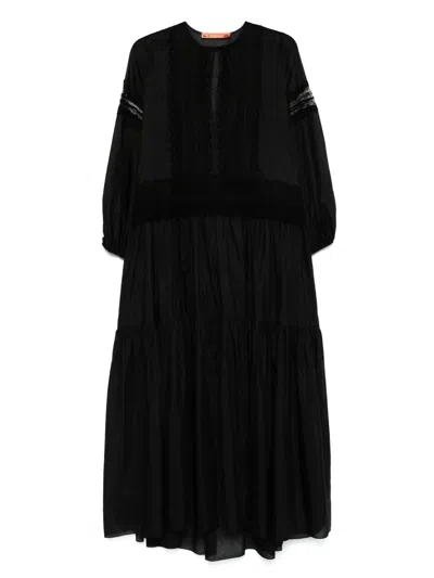 ERMANNO SCERVINO LAYERED MAXI DRESS